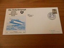 1969 ROUND BRITAIN POWERBOAT RACE COVER IN VERY GOOD CONDITION-PLEASE SEE PHOTOS