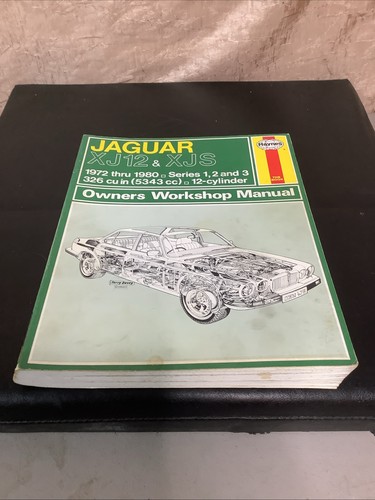 Jaguar xj12 xjs haynes - jaguar,