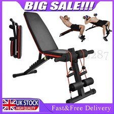 Foldable Fitness Bench for