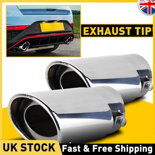 2pcs stainless steel - stainless, round