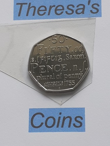 2005 bunc 50p - 2005, johnson