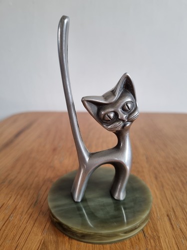 Seba silver plated cat - seba,