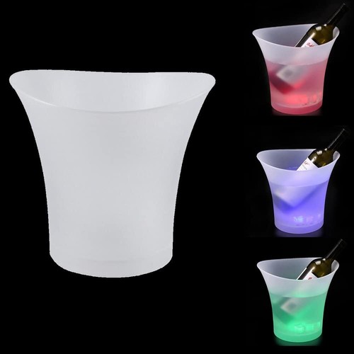 Color led ice bucket - ice,