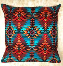 Navajo Aztec Influenced Cushion Cover Case fits 18" x 18" 100% Cotton Fabric