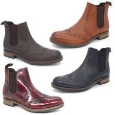 Brogue Chelsea Mens Leather HX