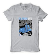Classic Scooter Enjoy The Ride Vespa Bike Personalised Unisex Adult T Shirt