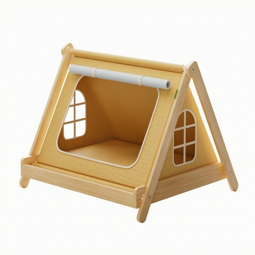 Dog bed tent raised - dog,