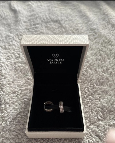 Warren james earrings with - with, box