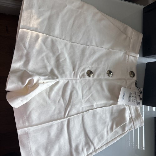 Zara high rise button front - high,