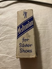 Vintage Tube Of Meltonian Shoe