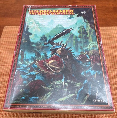 Warhammer lizardmen battalion - warhammer,