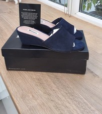 Dune London Marey Navy Suede