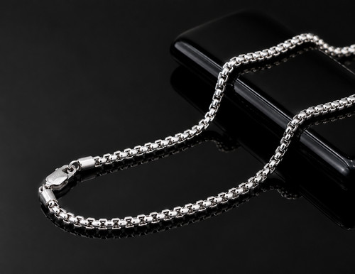 925 solid sterling silver 3mm - 925,