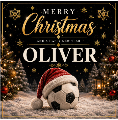 Personalised christmas name - personalised,