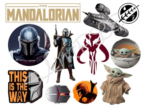 Mandalorian grogu themed - mandalorian/grogu,