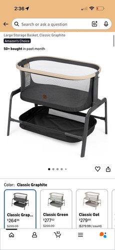 Maxi cosi bedside sleeper - bedside,