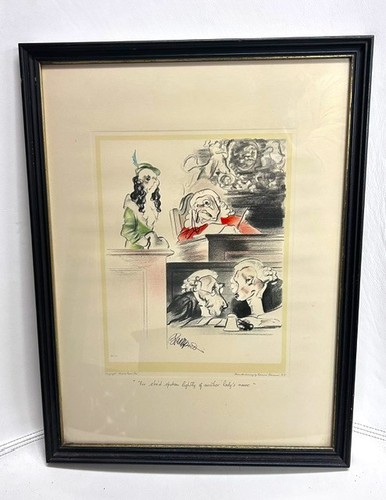 Framed 1970s print of - framed,