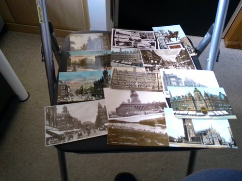 Job lot vintage postcards - lot,