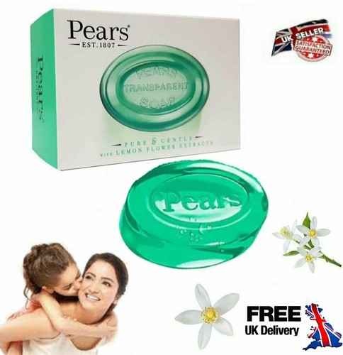 Pears transparent green soap - transparent,