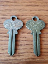 Lots of (2) SE2 O1022 5SE2 Type Key Blanks for Segal vintage rare locksmith K842