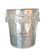 Moet Chandon Champagne Aluminium ARGIT Vine Design Bucket Cooler WEIGHTED BASE