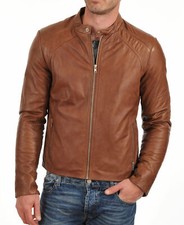 Men's Genuine Lambskin Real