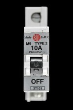 BILL 10 AMP TYPE 3 M9 MCB