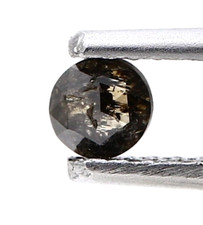 ROUND CUT DIAMOND 0.23ct BLACK