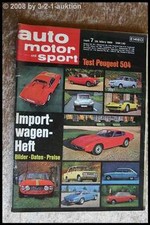 Auto Motor Sport 7/69 Ford 20
