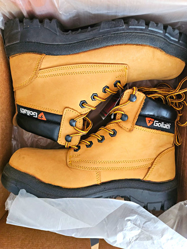 Goliath tan nubuck ankle - goliath,