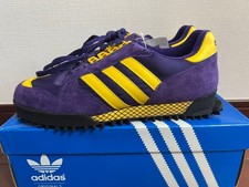 Deadstock Vtg 2002 Adidas Marathon Tr Purple Yellow 147079 Sneaker Men Us10