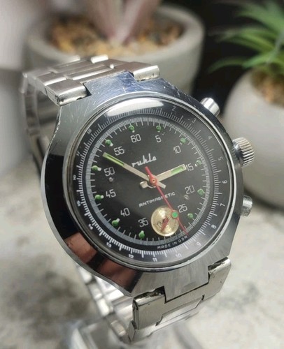 Ruhla chronograph 1970s - ruhla,