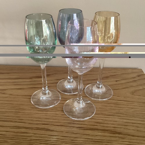 Set iridescent coloured - set,