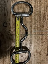 Myler Ported, No Hooks Snaffle