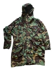 British Army Falklands Parka Long Jacket Cold Weather Shell Dpm Camo Woodland LN