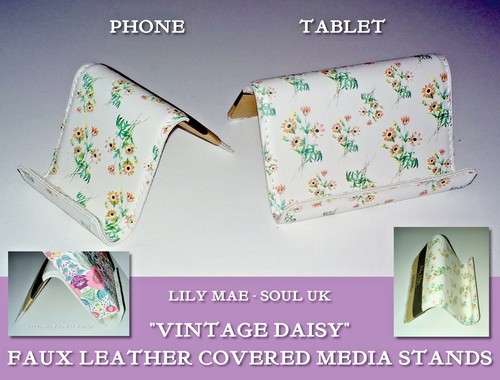 Vintage daisy tablet phone - vintage,