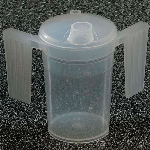 Two handled plastic - two,