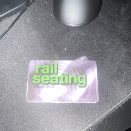 Celtic rail seating - celtic,