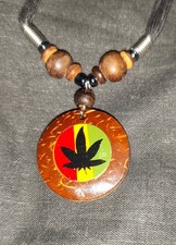 Cannabis Leaf Rasta Flag