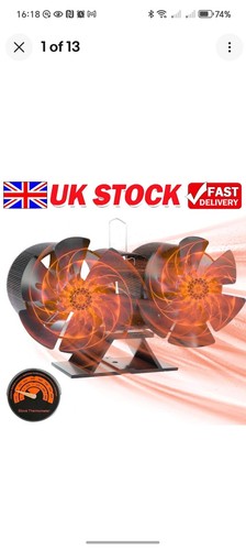Double stove fan twin - double,