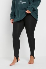 Yours Curve Plus Size Stirrup Leggings