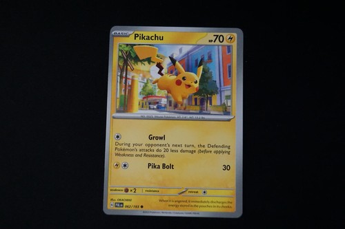 Pikachu 062 193 common - common, paldea
