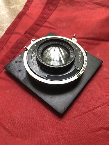 Carl zeiss tessar 135mm 5 - carl, f4.5