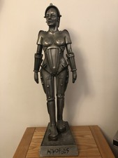 Metropolis Film 1927 Fritz Lang Sculpture Compulsion Gallery 32” Maria Figure