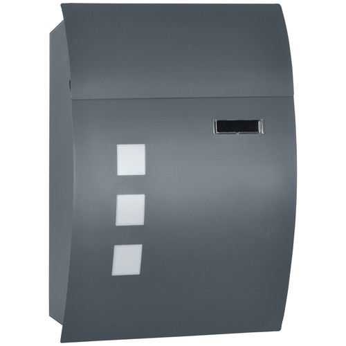 Homcom weatherproof wall - weatherproof,