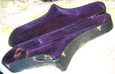 Vintage bass saxophone case - saxophone,