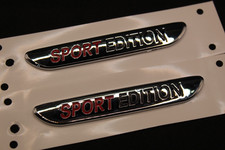 2Pc Set SPORT EDITION Badge