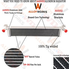 2 Rows Alu Radiator For Kitfox