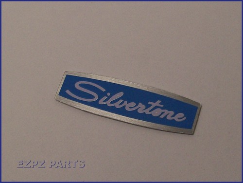 Silvertone headstock logo - silvertone, for