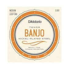 TENOR BANJO STRINGS D'ADDARIO EJ63 TENOR - NICKEL - 9-30 - LOOP END